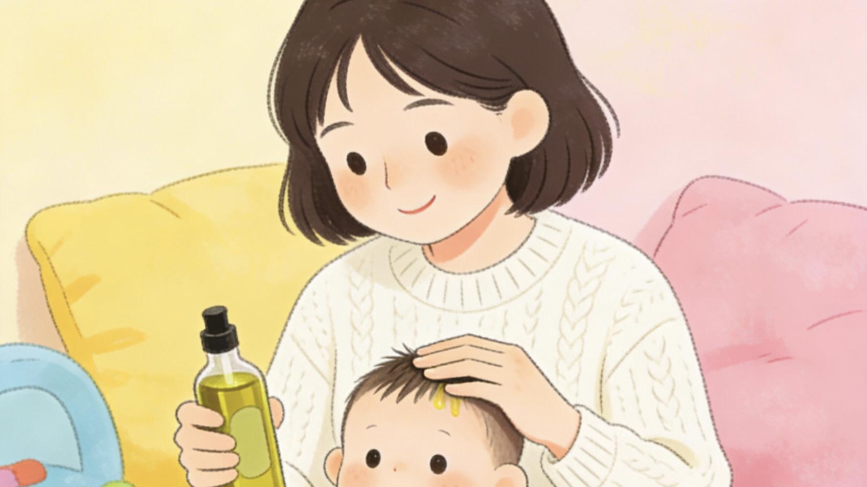 宝宝头垢别乱抠！正确清理+预防，新手妈妈一看就会