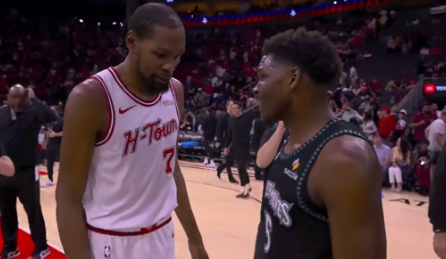 杜兰特空砍33分，火箭不敌森林狼基本无缘西部第四，NBA常规赛，火箭主场迎战森林