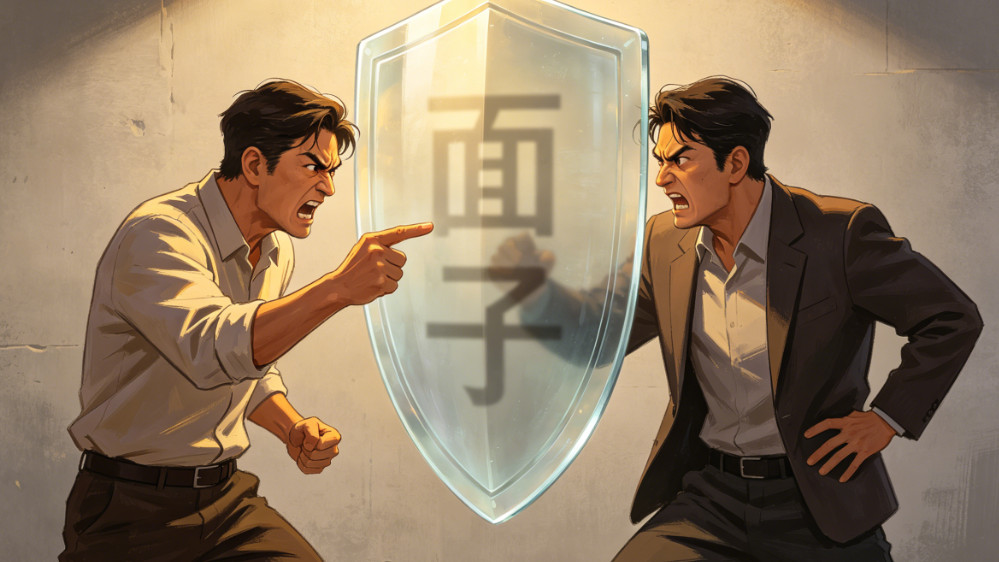 为什么男人之间吵不起来？因为他们在维护同一种面子