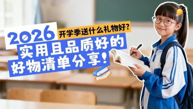 开学季送什么礼物好？实用且品质好的好物清单分享，不看后悔系列!