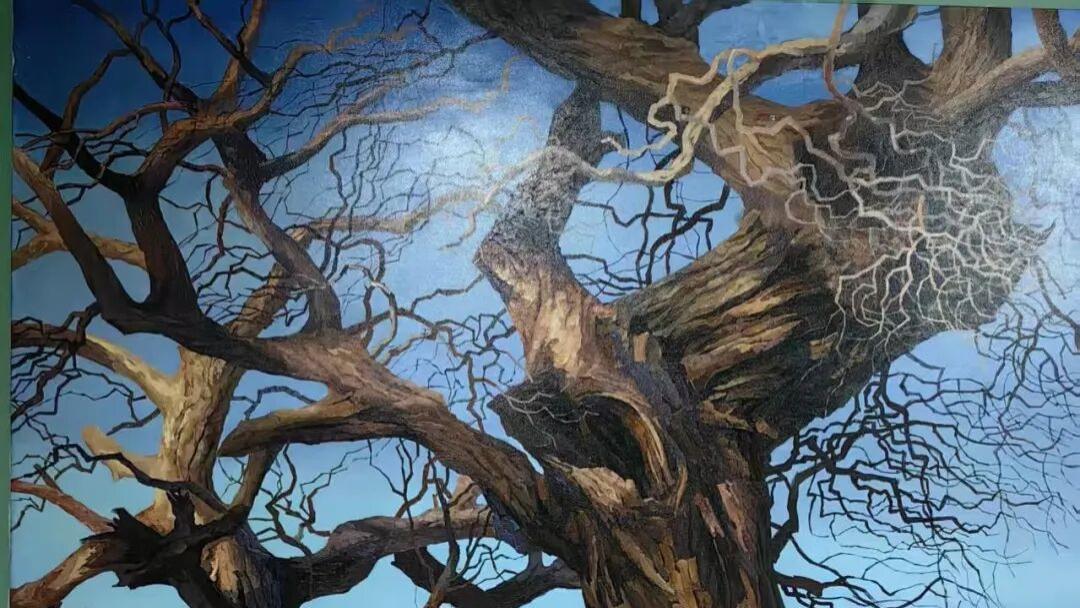 胡杨守山河 丹青颂家国 ——牛连和以胡杨为媒礼赞兵团精神与家国担当