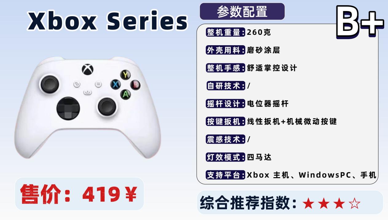 游戏手柄哪个牌子的性价比高？十大必玩高性价比游戏手柄推荐