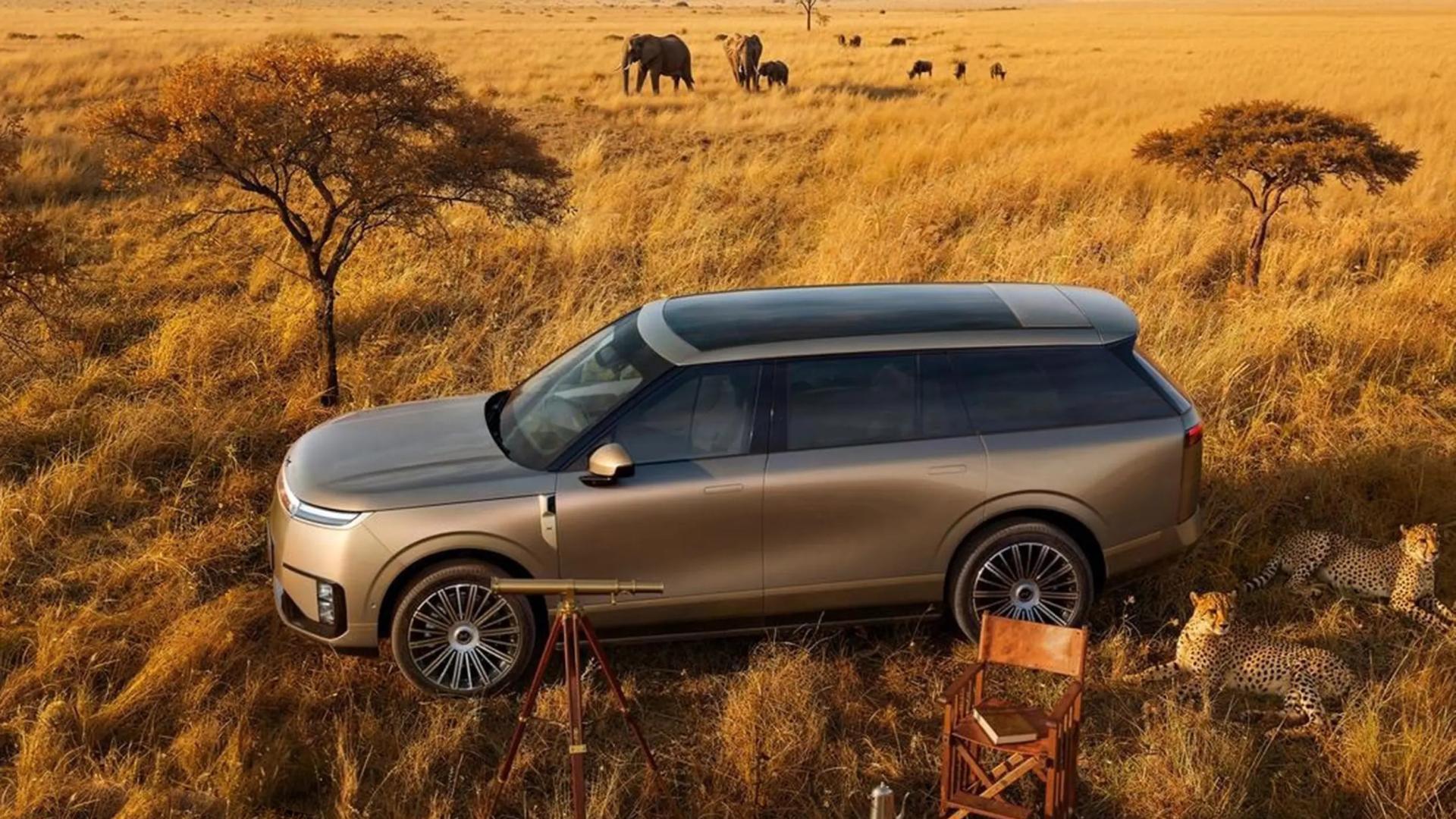 小鹏GX官图发布！外观造型硬朗大气，定位6座旗舰SUV