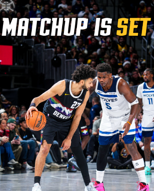 现在好了，掘金首轮森林狼，次轮马刺，西决雷霆。最高难度来了