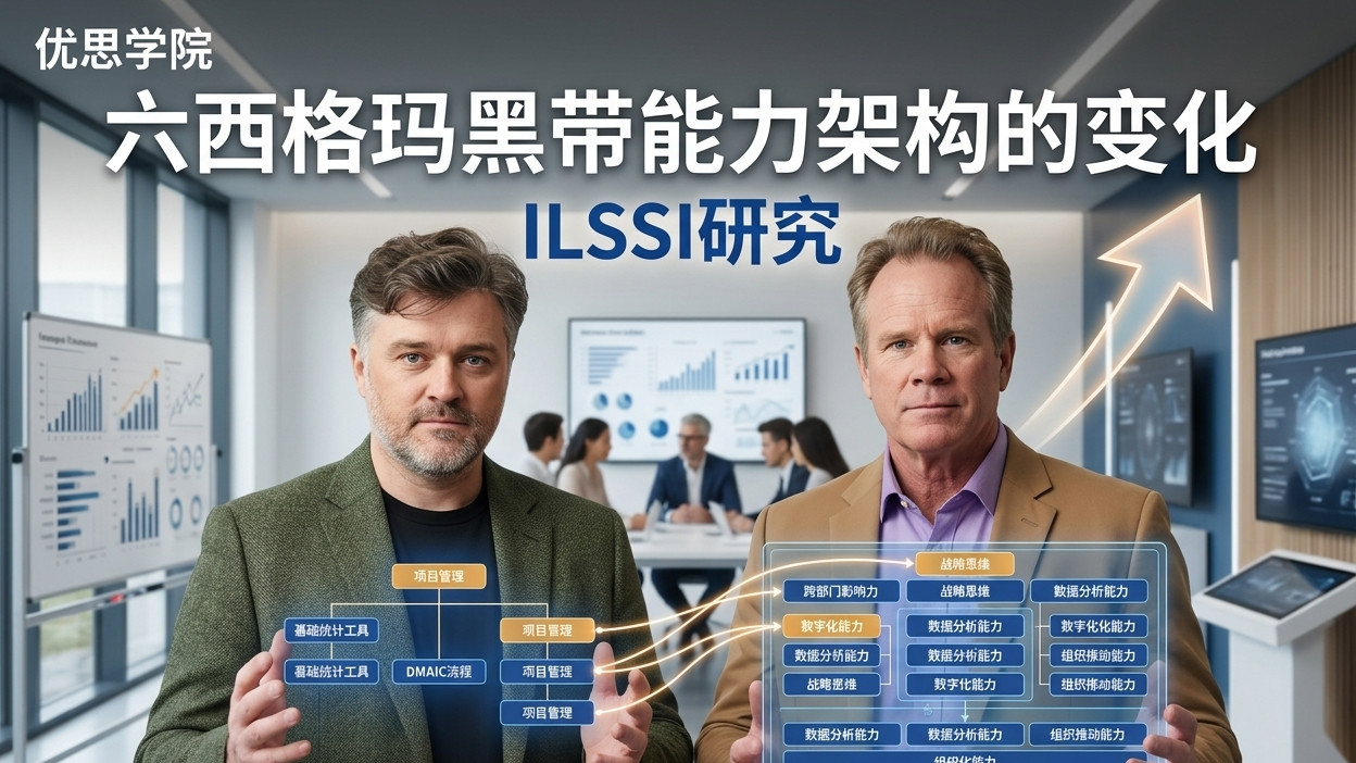 优思学院：六西格玛黑带能力架构的变化- ILSSI研究