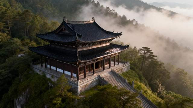 六种传统建筑屋顶制式，体现了中国古典建筑不同的风情