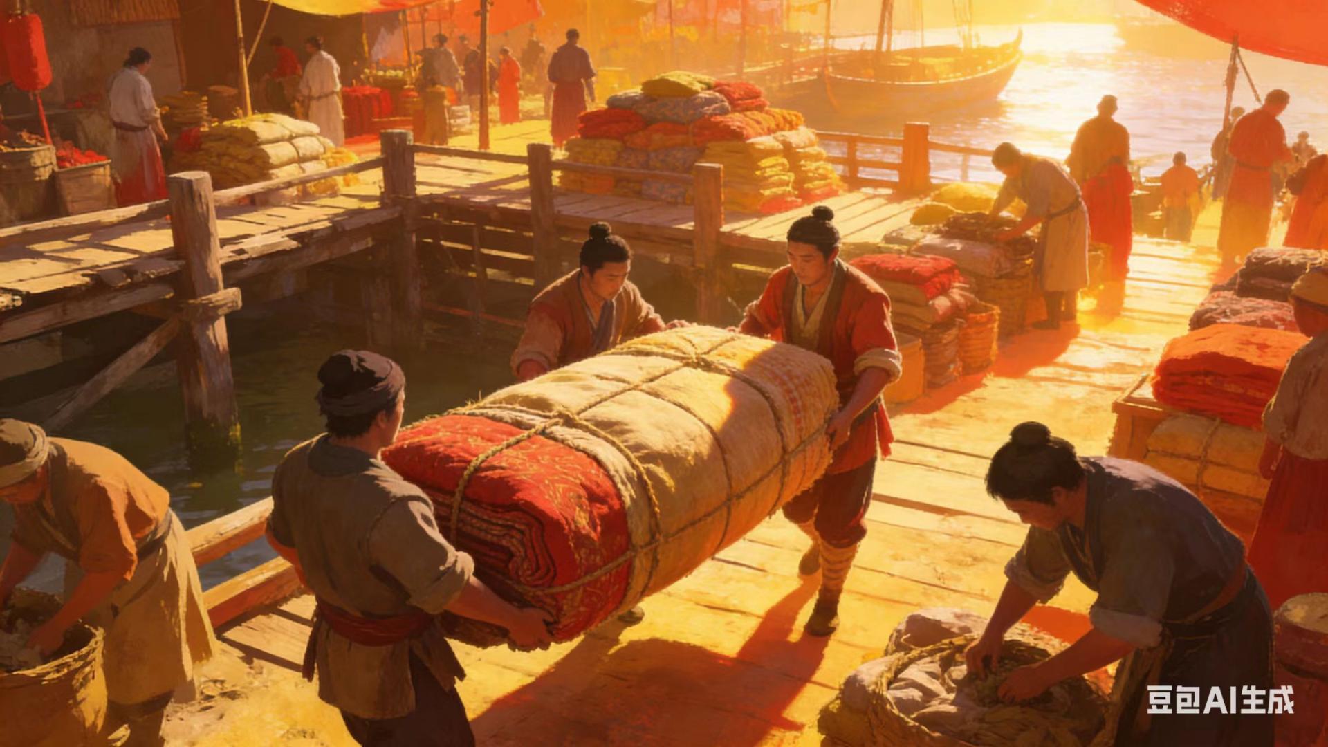 一万两货从临清到北京：漕运只花几十两，陆运要花上千两