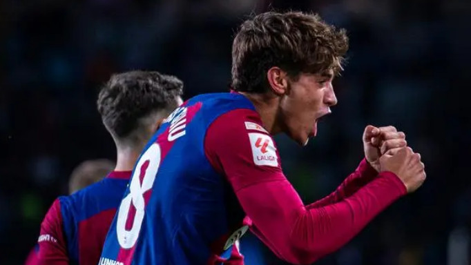 西甲第10轮继续进行，年仅17岁的马克-吉乌神