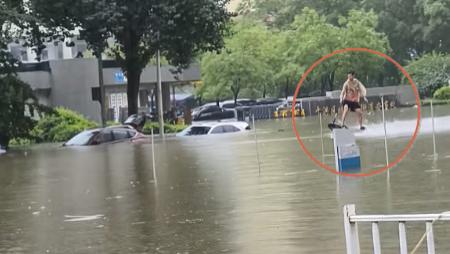 当台风“巴威”跑到沈阳，被当地人的松弛感震撼到了