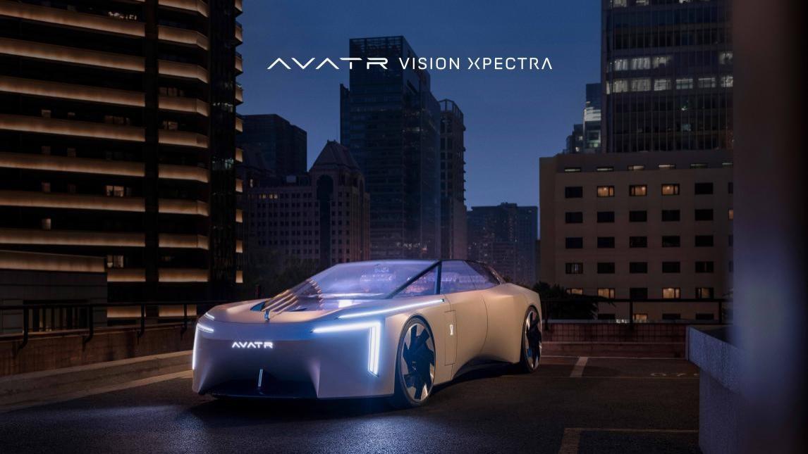 阿维塔全系车型亮相北京车展，概念车VISION XPECTRA亚洲首秀