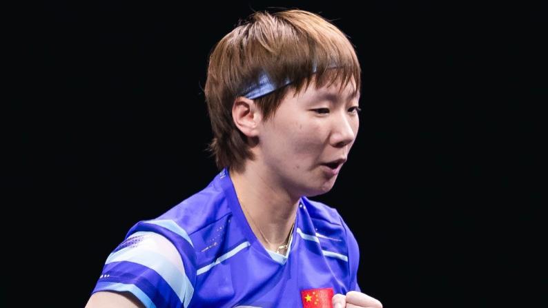 王曼昱气势如虹！连轰2个3-0横扫对手，晋级WTT冠军赛8强