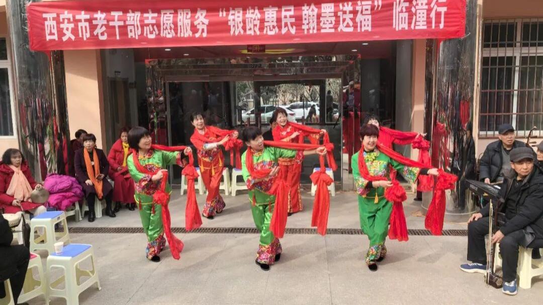 银龄惠民 翰墨送福