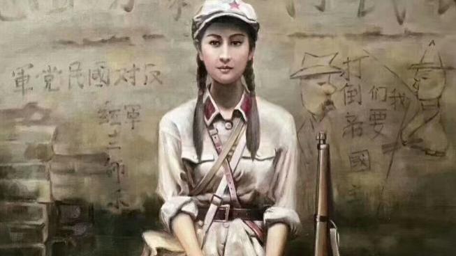 女红军与丈夫失散25年后，老战友告诉她：你丈夫现已是解放军大官