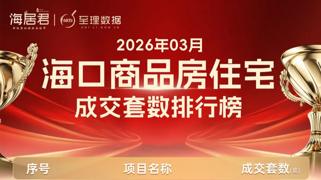 海口楼市“小阳春”，3月销量飙升61%，这些盘直接卖疯！