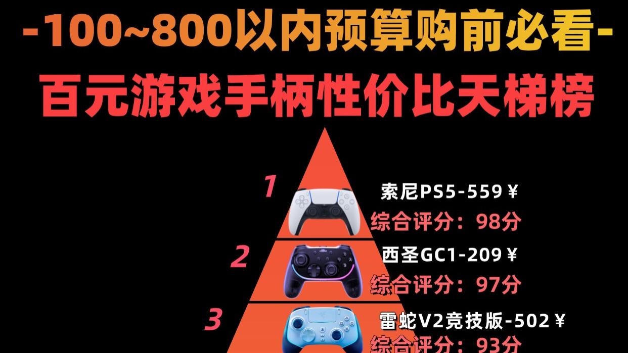 游戏手柄品牌哪个好？游戏手柄十大品牌排行榜推荐