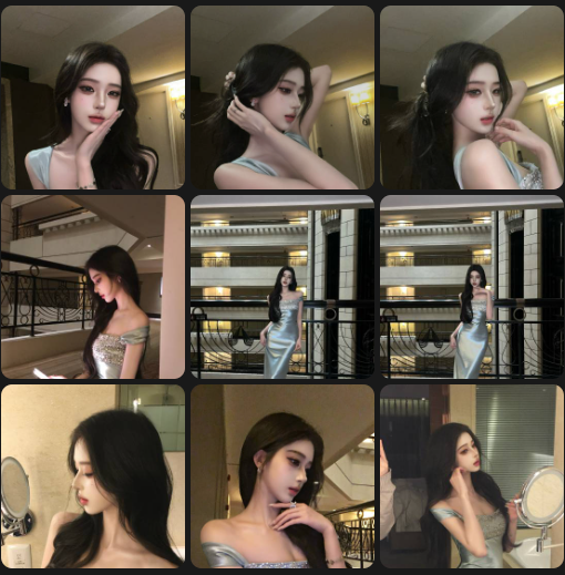 🌌 好浪漫的薄荷色，你们知道她是谁吗？