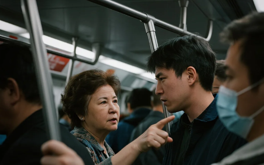 一巴掌的代价：地铁上大妈嚣张打晕患癌小伙，断送自己美满的退休生活