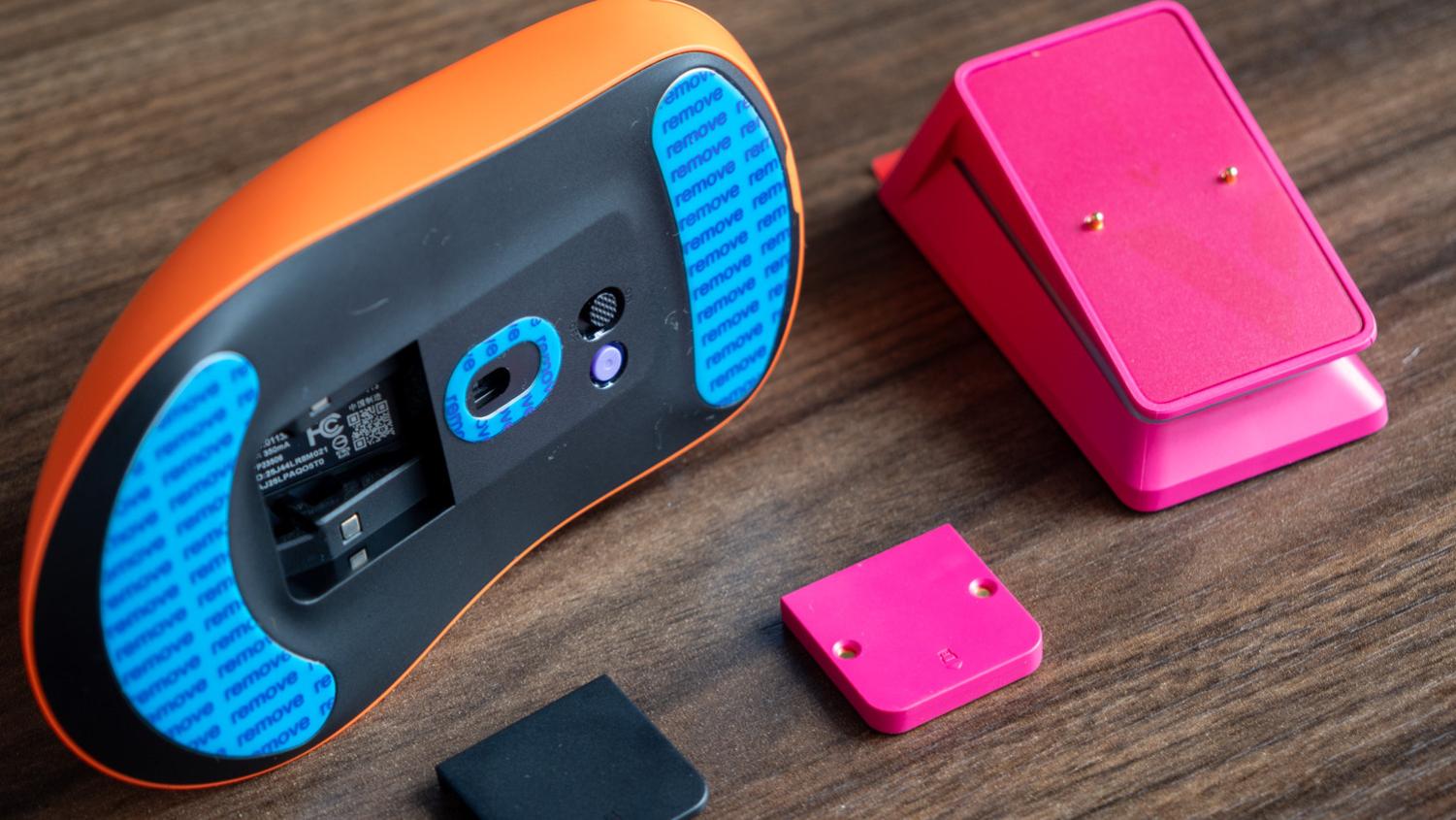 鼠标最佳组合必须有这套，雷柏VT3焰影橙+P5 PLUS磁吸触点充