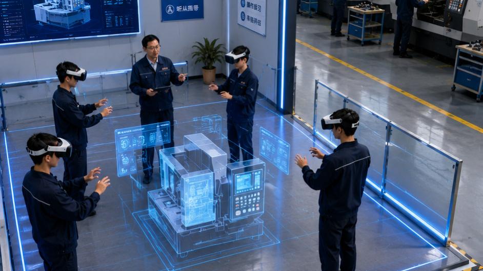 VR赋能职业教育产业实训：破解实训痛点，重塑产教融合新生态