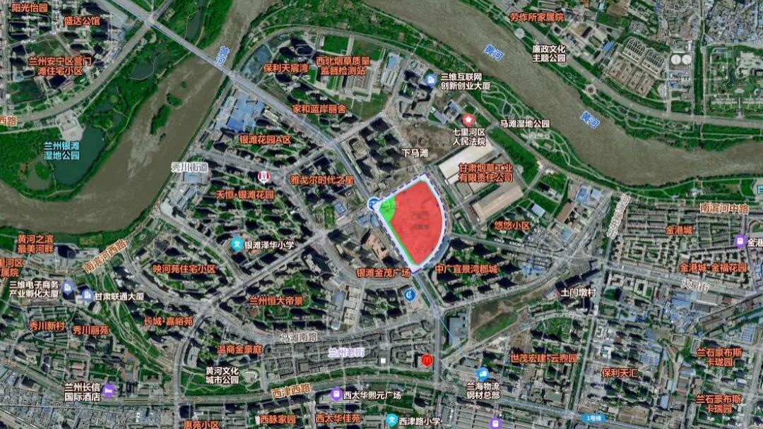 重磅！中广国际商务+住宅总平公示，兰州马滩再添200米新地标！