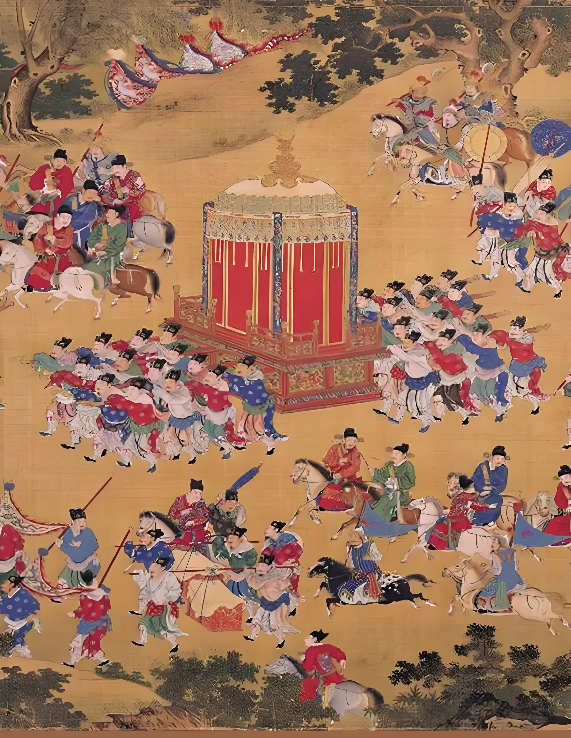 张居正坐的轿子，真有32个人来抬么？还是故意抹黑？