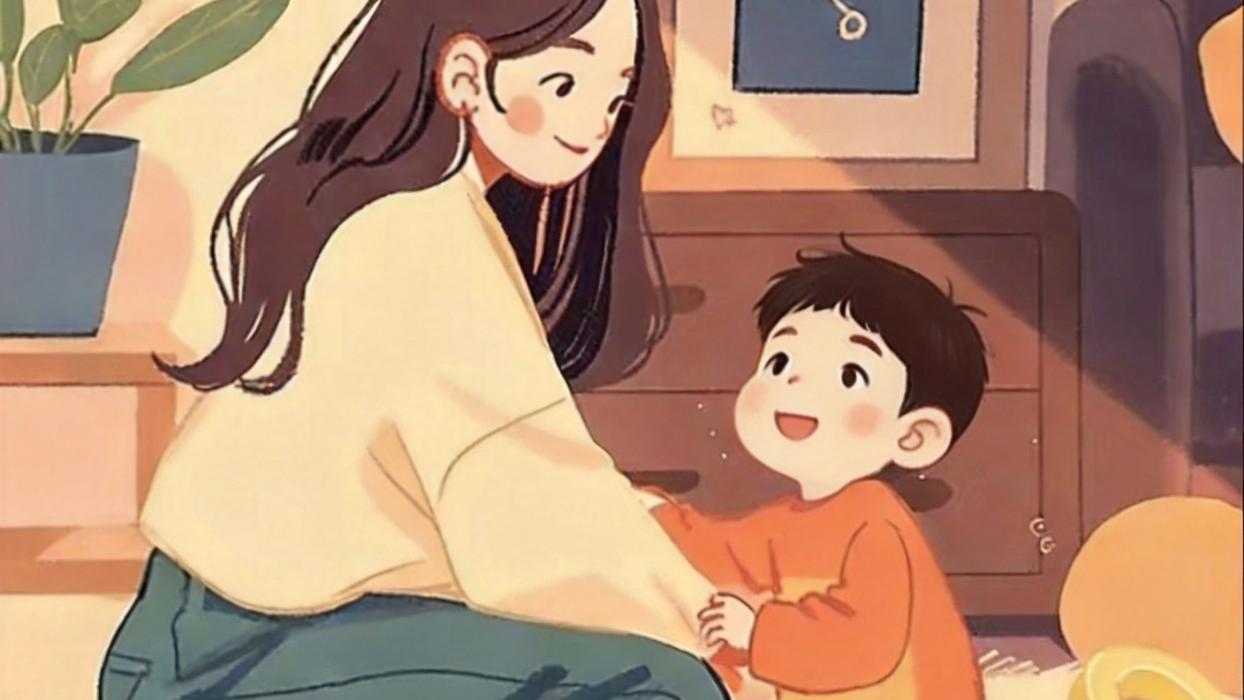 妈妈，为什么要做家务？四岁半儿子问，我这样回答后他变了