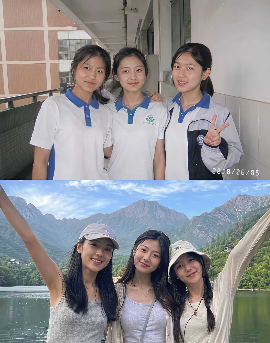 女大十八变，越变越好看。