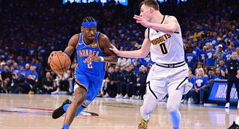 3月10日，NBA常规赛，掘金客场126-129惜败雷霆。赛后，掘金球员克里斯蒂