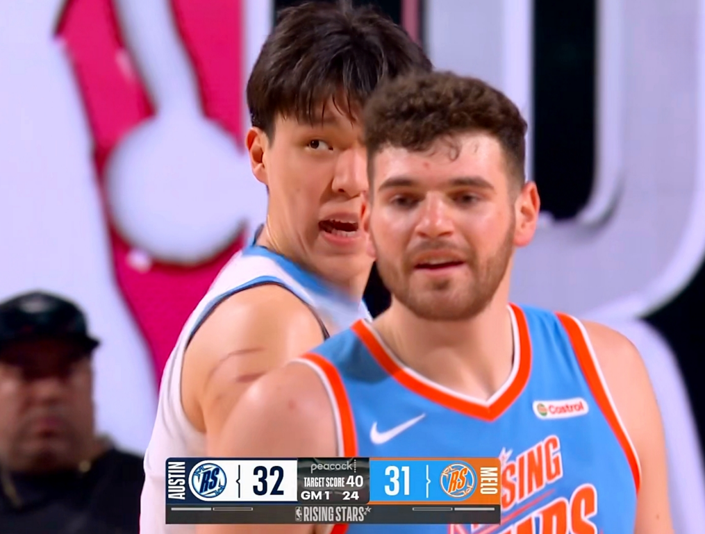 全明星首秀惊艳全场！杨瀚森，值得全场为他沸腾！

全明星新秀赛的关注度，比正赛的