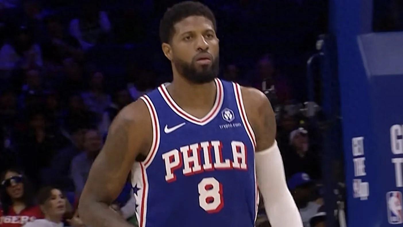 恩比德39分76人战胜鹈鹕，乔治禁赛25场数字队因祸得福