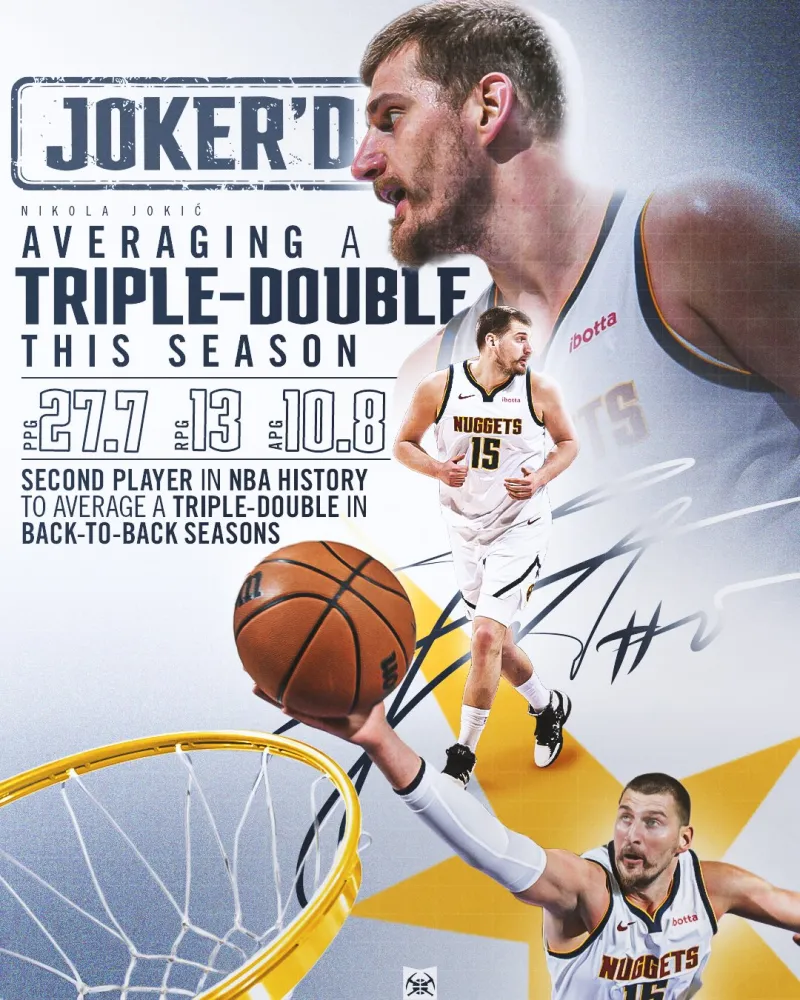 昨日NBA常规赛掘金以130-117战胜爵士

本场比赛，掘金球员尼古拉-约基奇