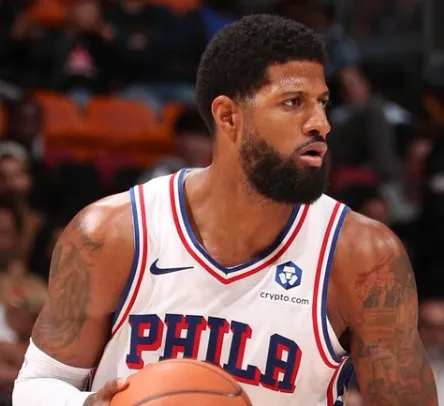 NBA常规赛76人以115-103战胜森林狼

本场比赛，76人球员保罗-乔治出