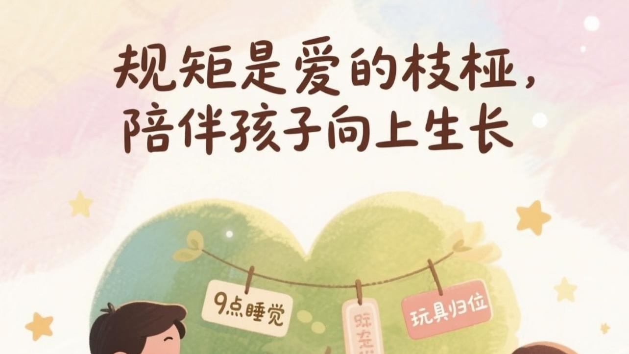 3岁立规矩黄金期，这10句“规矩话”让孩子赢在起跑线