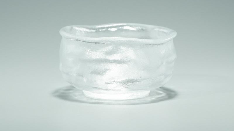 古法琉璃醒狮盖碗：茶席藏瑞兽，一器承千年