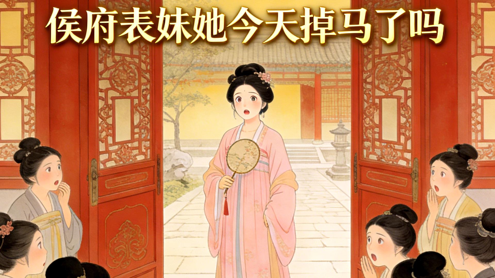 侯府表妹她今天掉马了吗