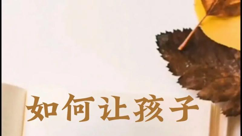 孩子越管越叛逆，原来懂事都是养出来的