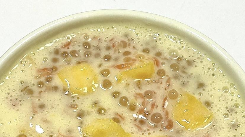 低卡杨枝甘露在家做，西米Q弹、果香浓郁，健康又解馋