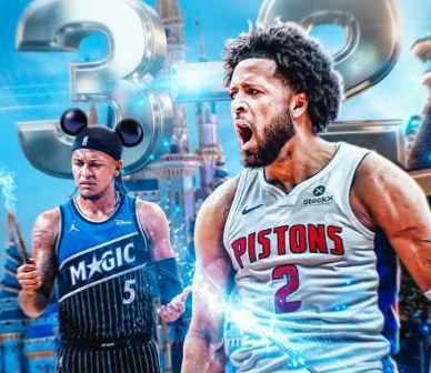 NBA季后赛活塞主场对阵魔术的比赛已经结束。全场战罢，活塞以（2）116-109