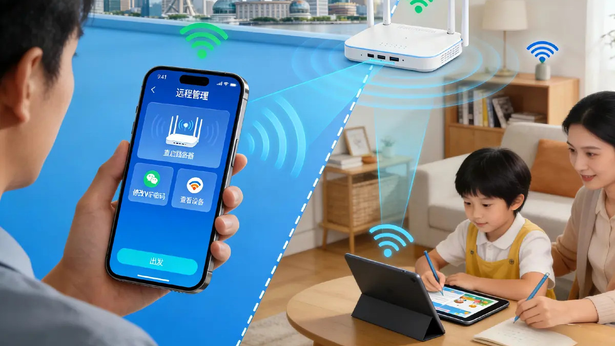 路由器远程管理教程！出差也能控制家里网络