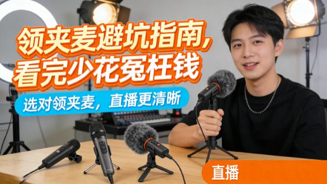 直播哪款麦克风比较好？2026直播领夹麦克风十大品牌汇总推荐