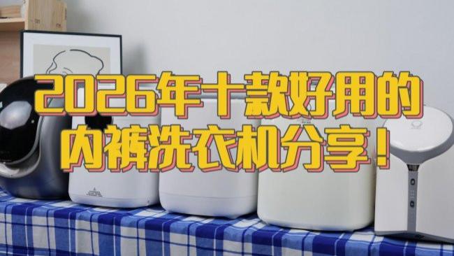 内裤洗衣机哪个牌子好用？2026年十款好用的内裤洗衣机分享！海尔、希亦等实力强的品牌盘点~