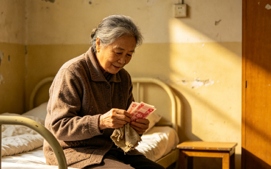 我退休金全给女儿买房，她却把我送进养老院，女儿逼我签断绝书，签字时律师：您存的黄金，现在值500万