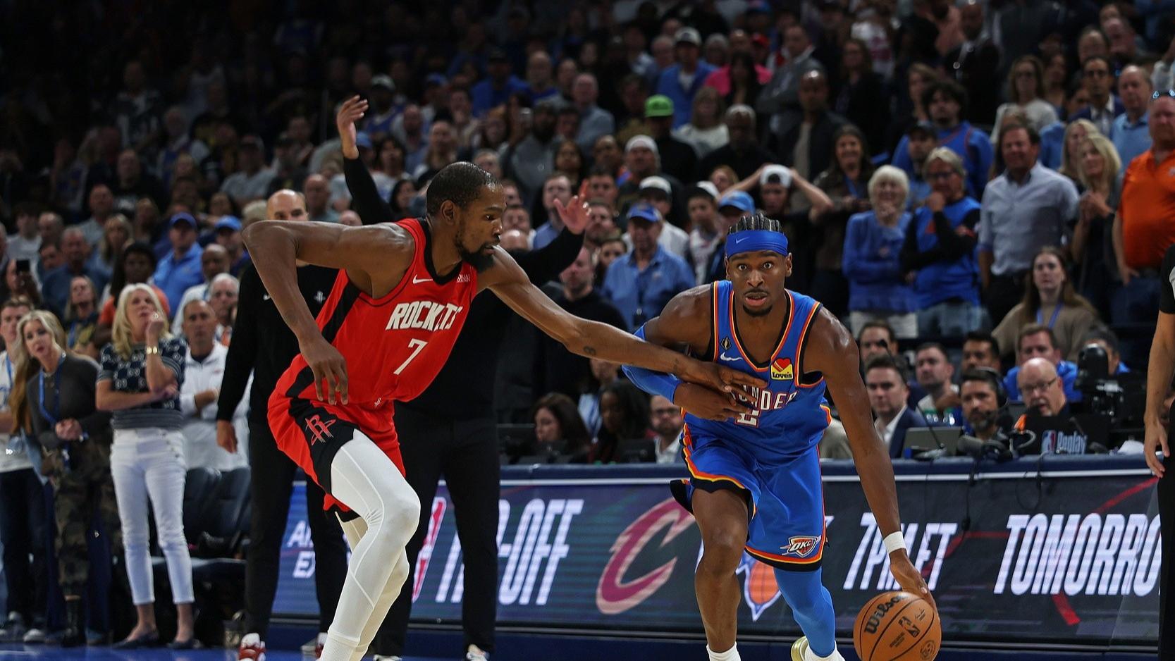 火箭对阵雷霆前瞻，面对伤病满营的雷霆，火箭有机会赢吗？