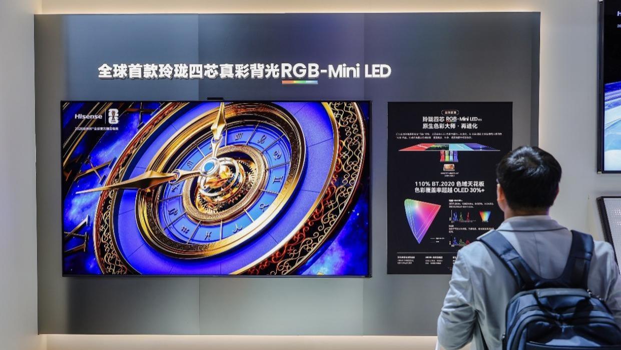 2026年Q1 RGB-Mini LED电视爆发，海信以近8成份额绝对领跑