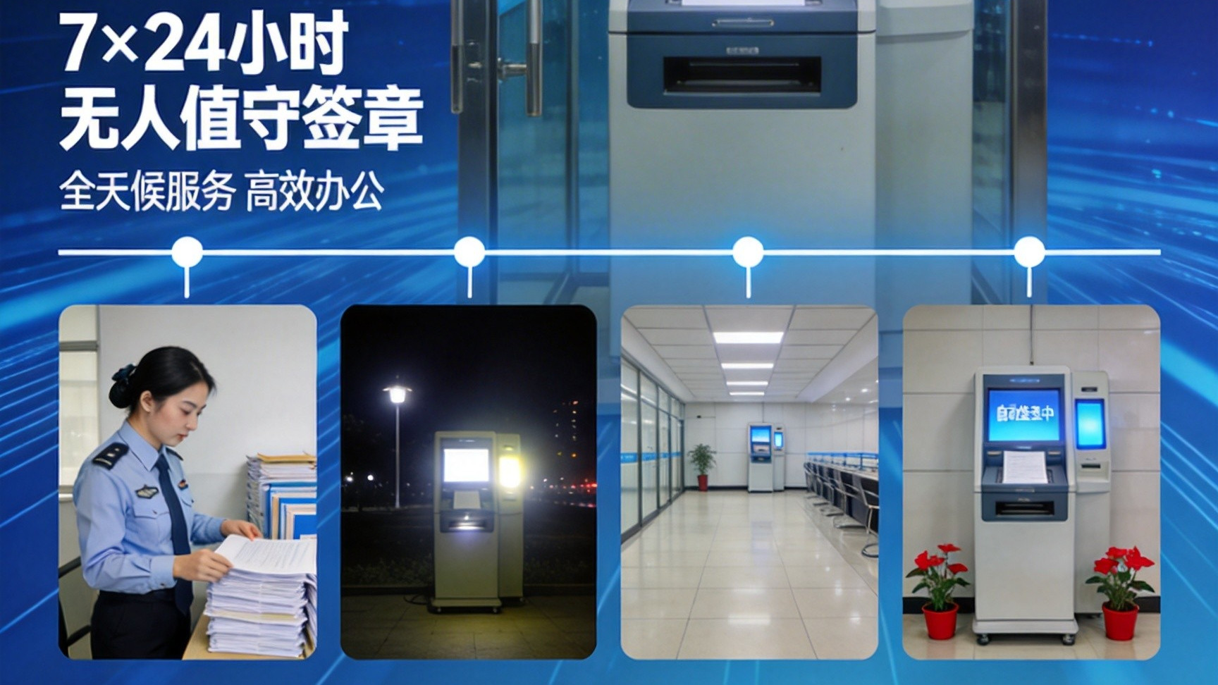 马鞍山博望法院如何用迅e签实现无人值守签章?