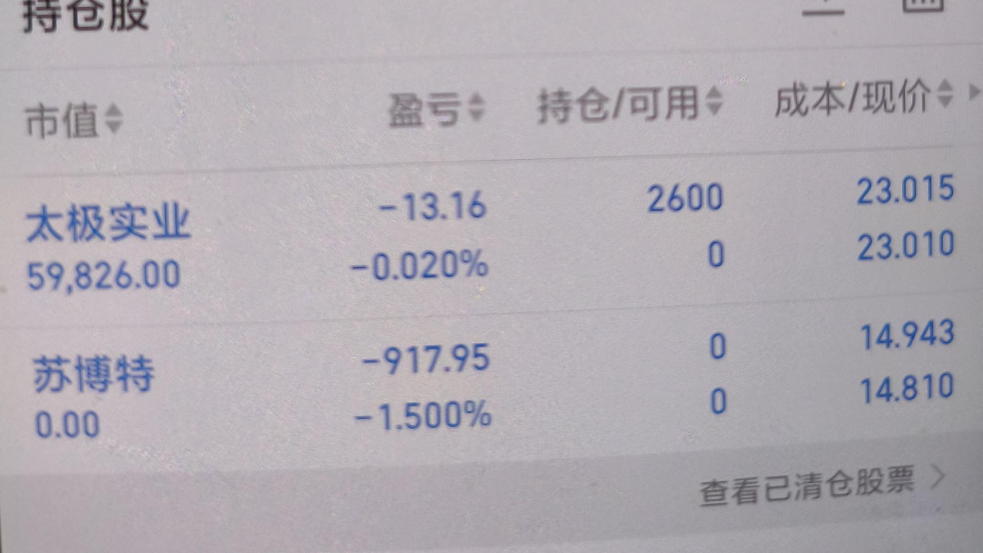 6月24日：太极实业。