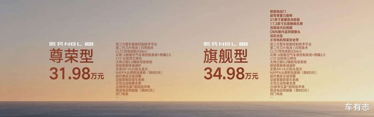 腾势N8L闪充版上市，31.98万起售能否改写大六座SUV市
