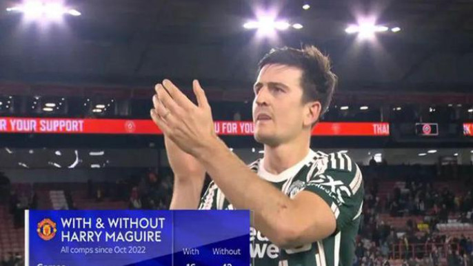 1马奎尔最佳一战征服曼联，滕哈格考虑弃用卡塞