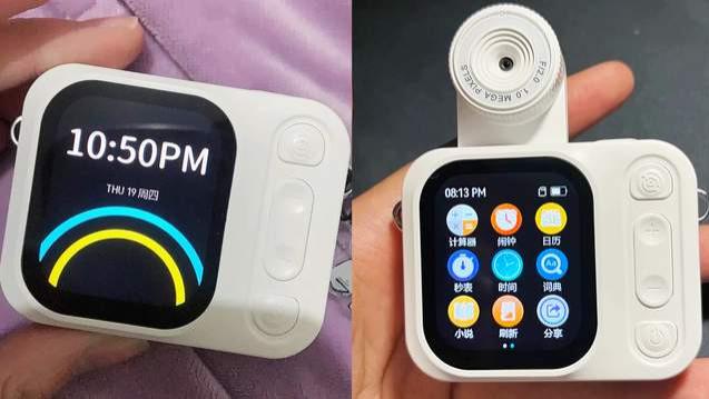 国产超级MP3播放器：卡片造型加1.96英寸大屏，拍照功能很炫酷