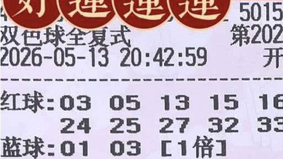 1万复式守冷韧性不减，新成员2496胆拖票惊艳亮相，双色球26054期赏析